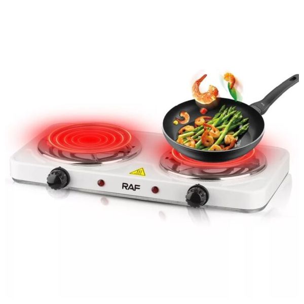 Double Hot Plate And Cooker Electric Stove Hot Plate Premium Brand Raf