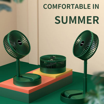 Portable Electric Mini Fan Foldable Telescopic Fan