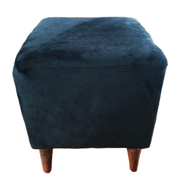 Wooden Square Ottoman Chair Sofa 1 Piece